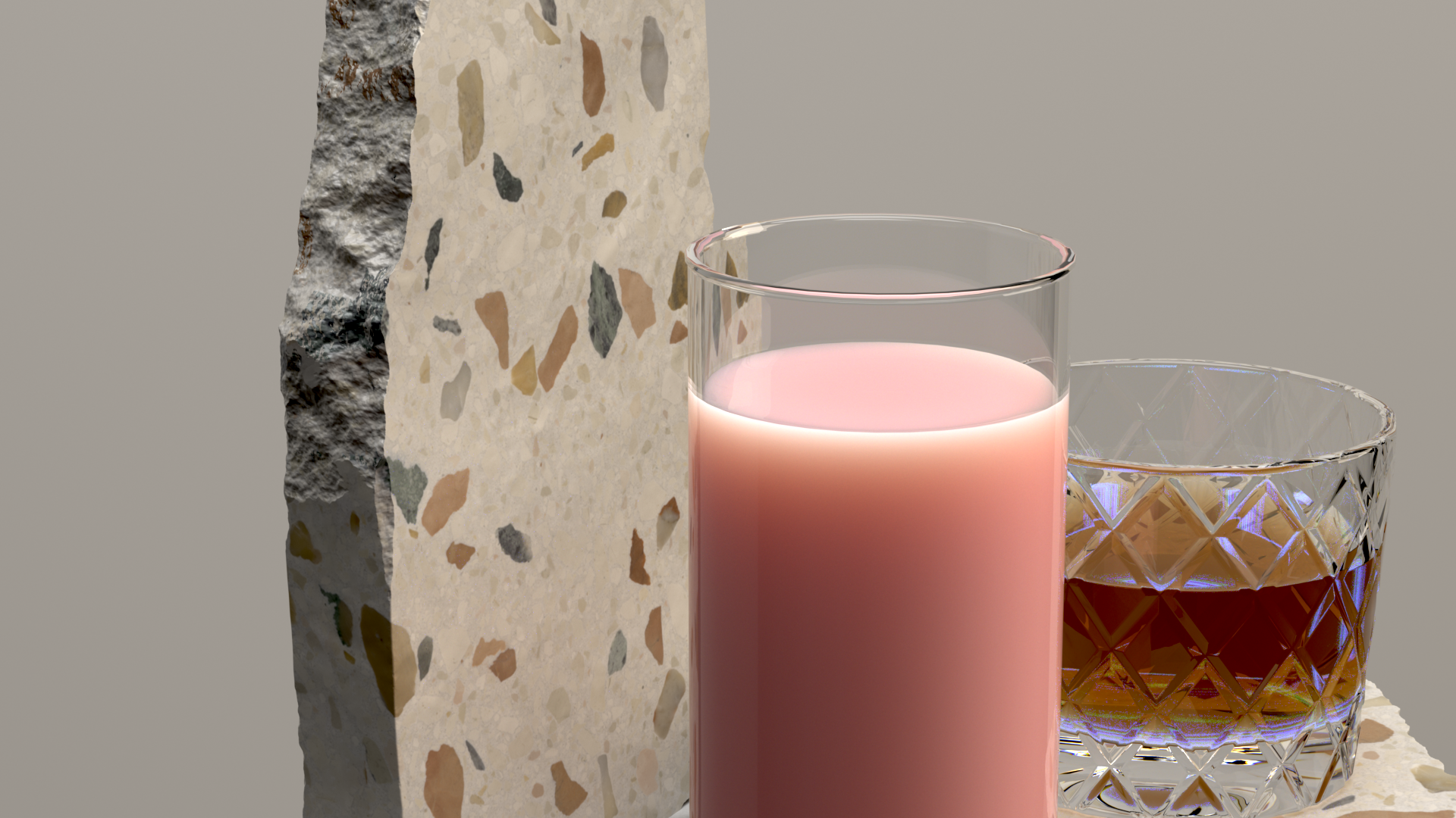 Light & Texture development frame 1